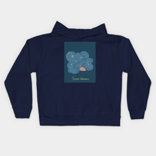 Sweet Dreams little baby ! Kids Hoodie